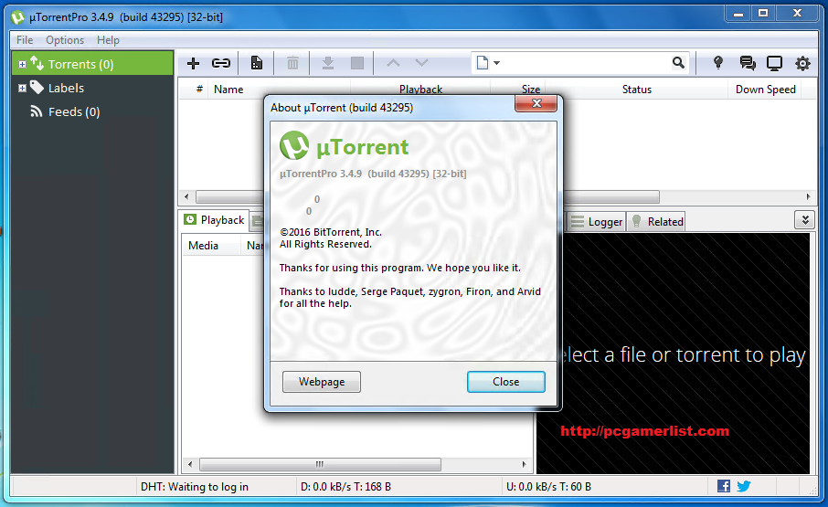 BitTorrent Pro 7.11.0.46901 for mac instal free